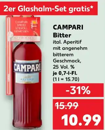 Kaufland CAMPARI Bitter Angebot