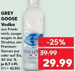 Kaufland GREY GOOSE Vodka Angebot