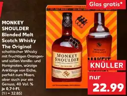 Kaufland MONKEY SHOULDER Blended Malt Scotch Whisky The Original Angebot