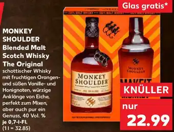 Kaufland MONKEY SHOULDER Blended Malt Scotch Whisky The Original Angebot
