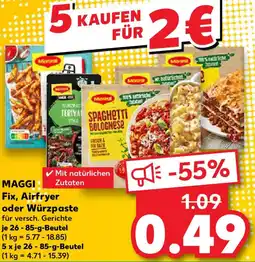 Kaufland MAGGI Fix, Airfryer oder Würzpaste Angebot