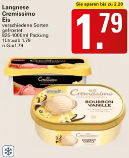 WEZ Langnese Cremissimo Eis Angebot