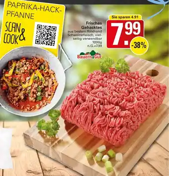 WEZ Bauern Gut Frisches Gehacktes Angebot