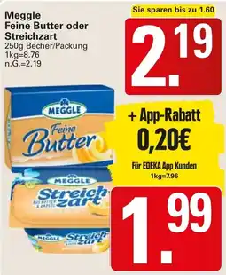 WEZ Meggle Feine Butter oder Streichzart Angebot