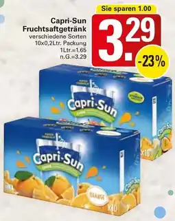 WEZ Capri-Sun Fruchtsaftgetränk Angebot
