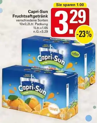 WEZ Capri-Sun Fruchtsaftgetränk Angebot