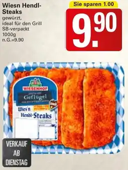 WEZ Wiesn Hendl Steaks Angebot