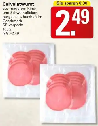 WEZ Cervelatwurst Angebot