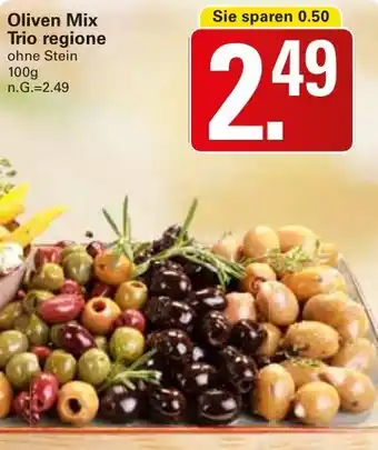 WEZ Oliven Mix Trio regione Angebot