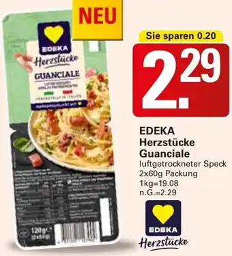 WEZ EDEKA Herzstücke Guanciale Angebot