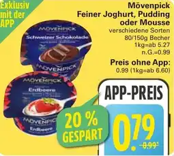 WEZ Mövenpick Feiner Joghurt, Pudding oder Mousse Angebot