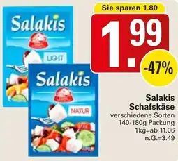 WEZ Salakis Schafskäse Angebot