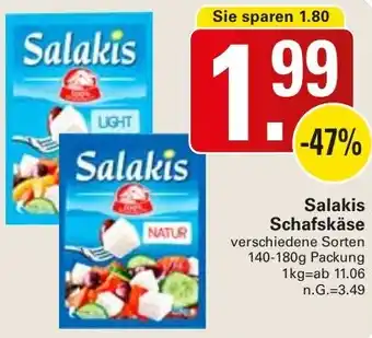 WEZ Salakis Schafskäse Angebot
