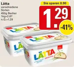 WEZ Lätta Angebot