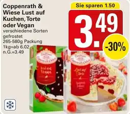 WEZ Coppenrath & Wiese Lust auf Kuchen, Torte oder Vegan Angebot