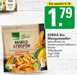 WEZ EDEKA Bio Mangostreifen Angebot