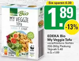 WEZ EDEKA Bio My Veggie Tofu Angebot