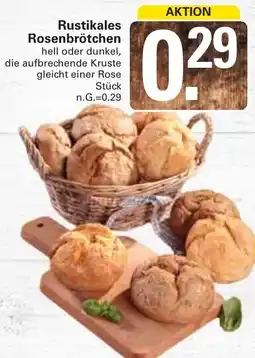 WEZ Rustikales Rosenbrötchen Angebot