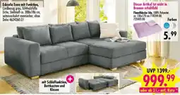 Möbel Boss Ecksofa Even mit Funktion Angebot