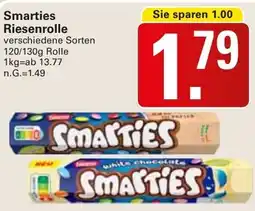WEZ Smarties Riesenrolle Angebot