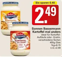 WEZ Sonnen Bassermann Kartoffel mal anders Angebot