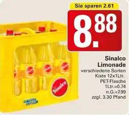 WEZ Sinalco Limonade Angebot