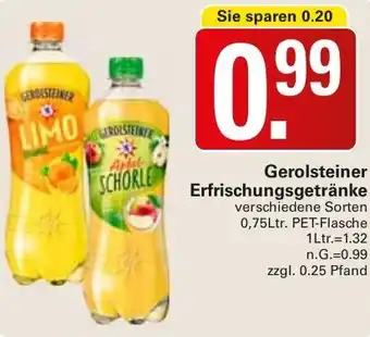 WEZ Gerolsteiner Erfrischungsgetränke Angebot
