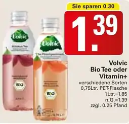 WEZ Volvic Bio Tee oder Vitamin+ Angebot