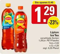 WEZ Lipton Ice Tea Angebot