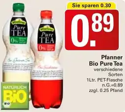 WEZ Pfanner Bio Pure Tea Angebot