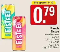 WEZ Rauch Eistee Angebot