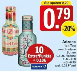 WEZ Arizona Ice Tea Angebot
