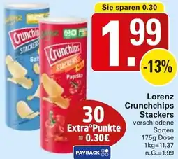 WEZ Lorenz Crunchchips Stackers Angebot