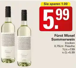 WEZ Fürst Mosel Sommerwein Angebot