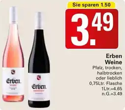 WEZ Erben Weine Angebot