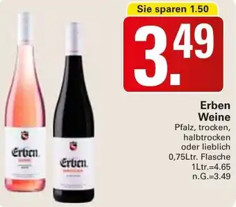 WEZ Erben Weine Angebot