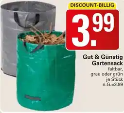 WEZ Gut & Günstig Gartensack Angebot
