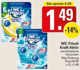 WEZ WC Frisch Kraft Aktiv Angebot