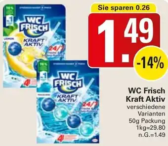 WEZ WC Frisch Kraft Aktiv Angebot