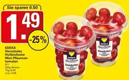 WEZ EDEKA Herzstücke Holländische Mini Pflaumentomaten Angebot
