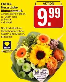 WEZ EDEKA Herzstücke Blumenstrauß Angebot