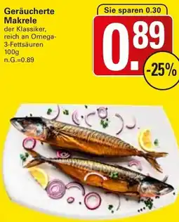 WEZ Geräucherte Makrele Angebot