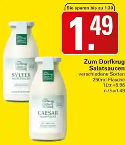 WEZ Zum Dorfkrug Salatsaucen Angebot