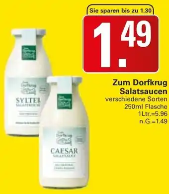 WEZ Zum Dorfkrug Salatsaucen Angebot