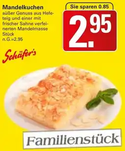 WEZ Schäfer's Mandelkuchen Angebot