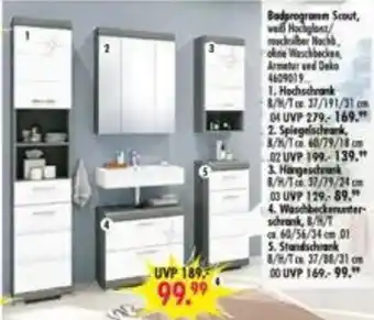 Möbel Boss Badprogramm Scout Angebot