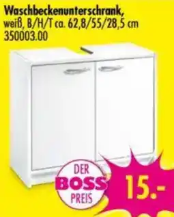 Möbel Boss Waschbeckenunterschrank Angebot