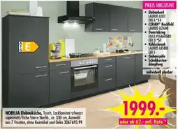 Möbel Boss NOBILIA Einbauküche Angebot