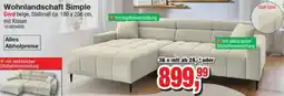 Möbelfundgrube Wohnlandschaft Simple Angebot