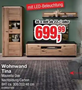 Möbelfundgrube Wohnwand Tina Angebot